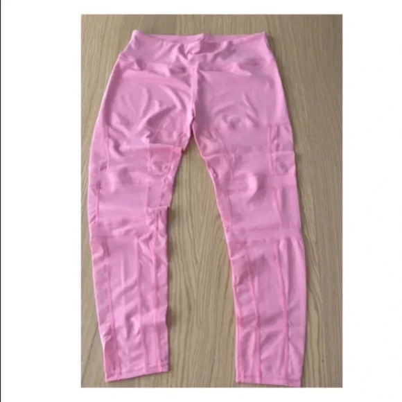 🆕Kimberly Pink Mesh Insert Rushed Sport Set L🆕 - Picture 5 of 11